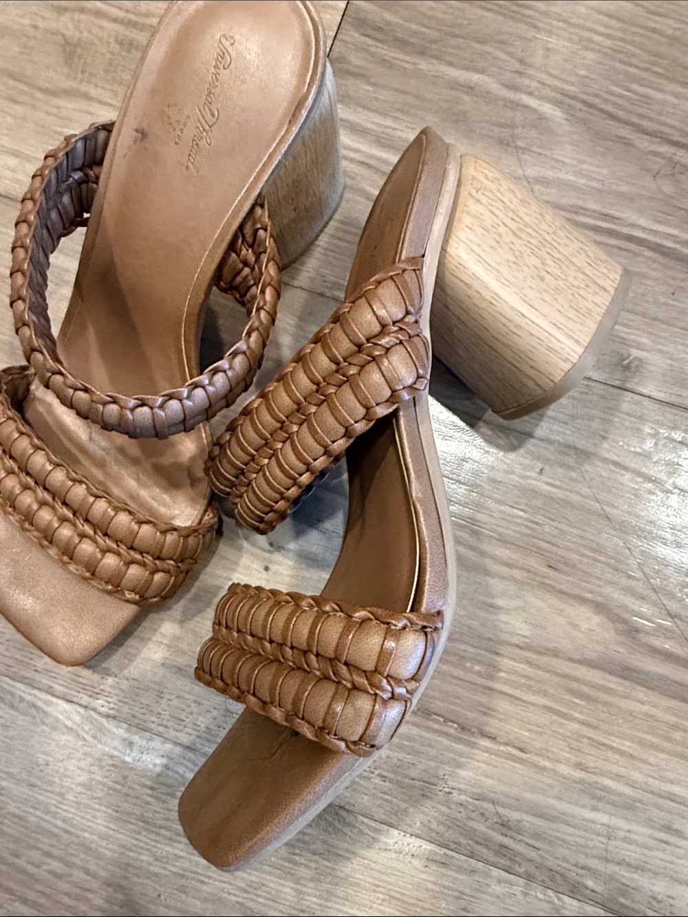Universal Thread Braided Slide Sandals in Tan - Women - Picture 2 of 6